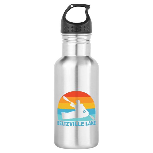 Beltzville Lake Pennsylvania Kayak 532 Ml Water Bottle (Front)
