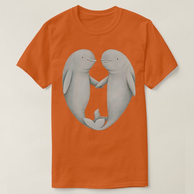 Beluga Love T-Shirt (Design Front)