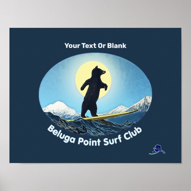 Beluga Point Surf Club Poster (Front)