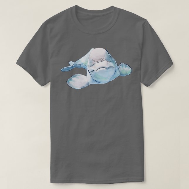 Beluga Whale 3 T-Shirt (Design Front)
