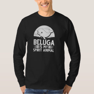 Beluga Whale Baby Animal Pul Hoodie T-Shirt