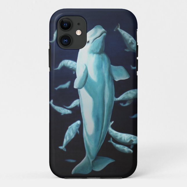 Beluga Whale iPhone5 Case Whale Smartphone Cases (Back)
