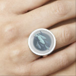 Beluga Whale Ring Baby Beluga Whale Art Jewellery<br><div class="desc">Beluga Whale Rings Necklaces Bracelets Wildlife Marine Animals Art Rings & Jewellery Spirit Animals Romantic Beluga Whales Rings Gifts for Men Women, Boys & Girls Canadian Marine-life Art Keepsakes & Beluga Jewellery & Whale Art Accessories Click "Customise" to Add Text, Choose Font and Custom Colours Personalised White Whale Rings featuring...</div>
