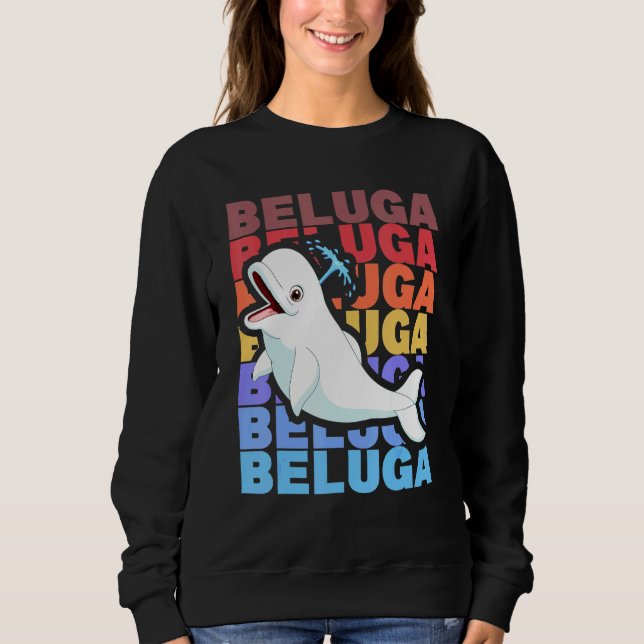 Beluga Whale Sweatshirt (Front)