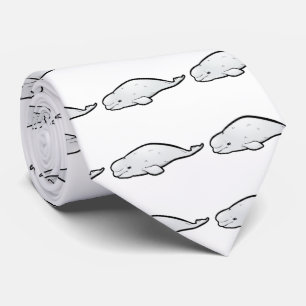 Beluga Whale Tie