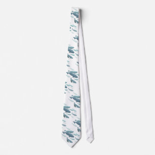 Beluga Whale Ties & Gifts Blue Whale Wildlife Ties