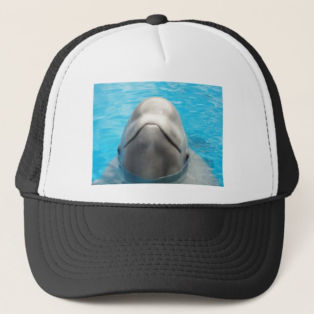Beluga Whale Trucker Hat (Front)