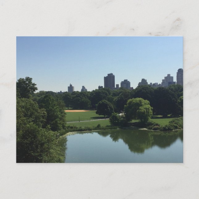 Belvedere Castle View NYC Central Park Postcard (Front)