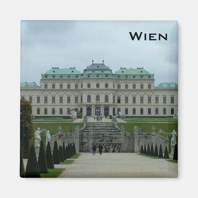 Belvedere Palace Magnet (Front)