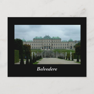 Belvedere Palace Postcard
