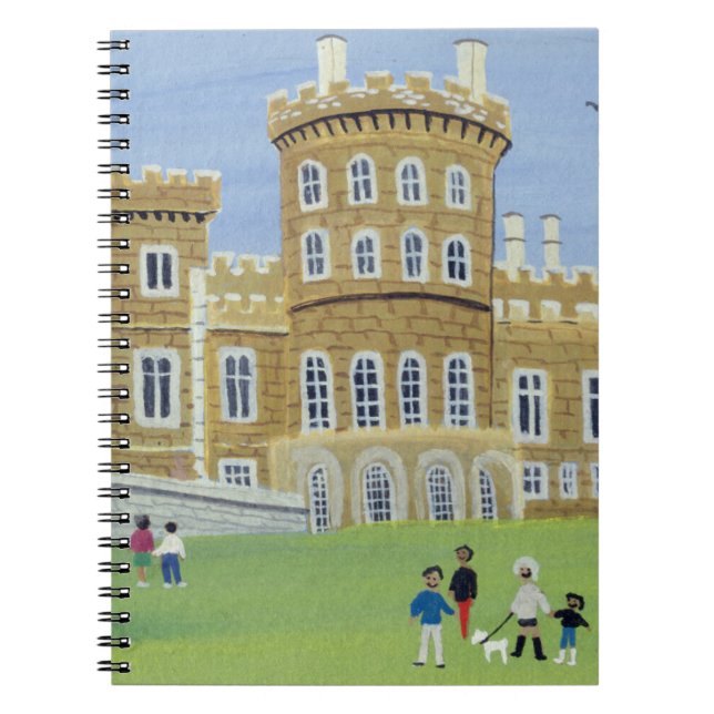Belvoir Castle 1992 Spiral Notebook (Front)