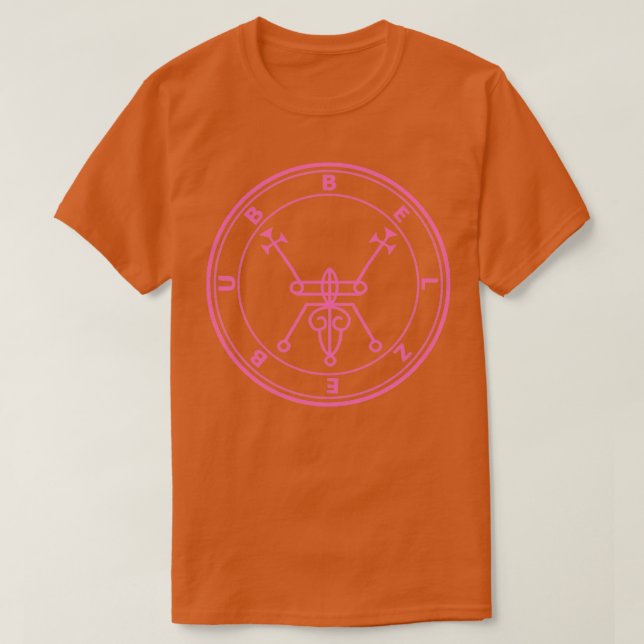 Belzebub Sigil Manifests the apparition of Demons  T-Shirt (Design Front)