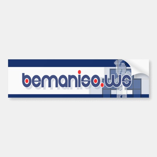 bemaniso stickit - sfkhoa bumper sticker (Front)