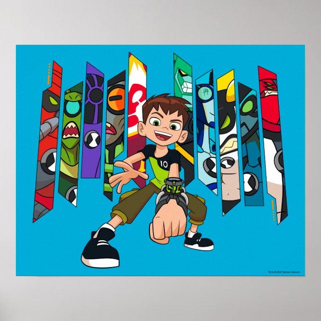 Ben 10 Alien Collection Graphic Poster (Front)