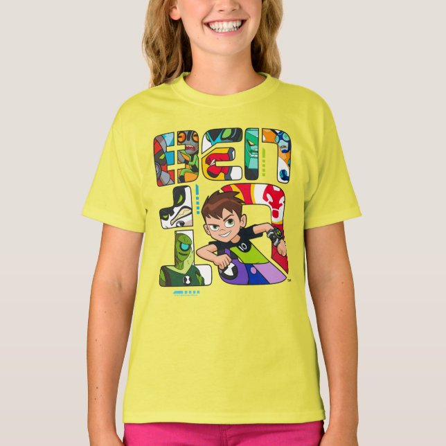 Ben 10 Alien Logo T-Shirt (Front)