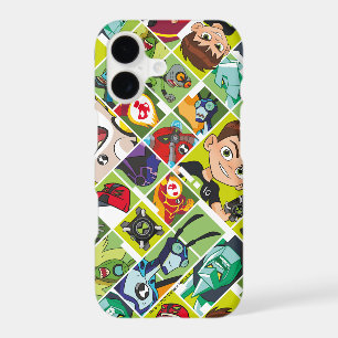 Ben 10 Alien Tile Pattern