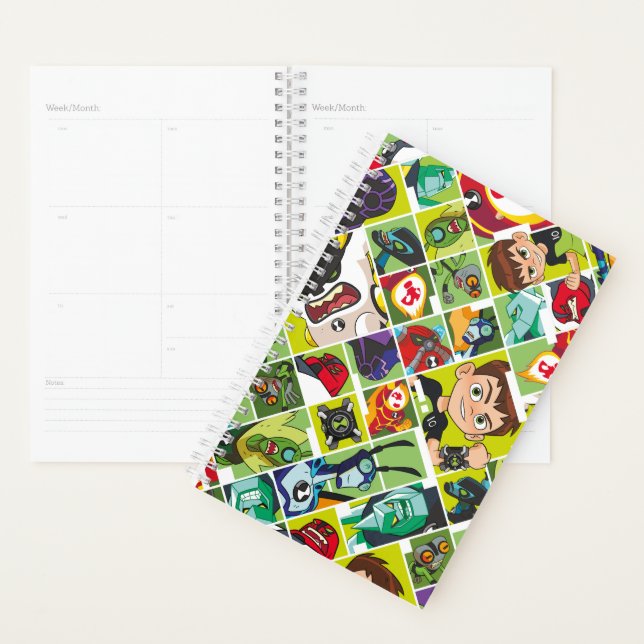 Ben 10 Alien Tile Pattern Planner (Display)