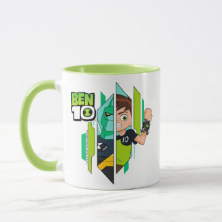 Ben 10 Diamondhead DNA Transformation Mug