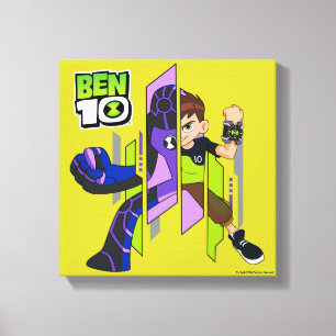 Ben 10 Upgrade DNA Transformation Canvas Print