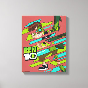 Ben 10 Wildvine DNA Transformation Canvas Print