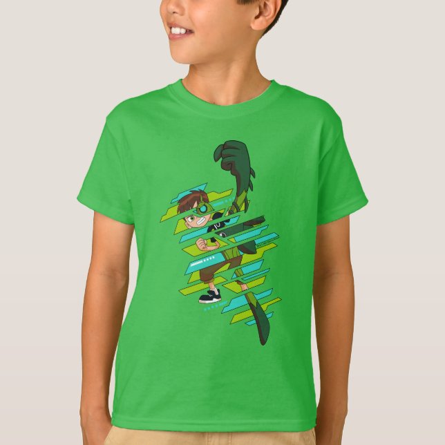 Ben 10 Wildvine DNA Transformation T-Shirt (Front)