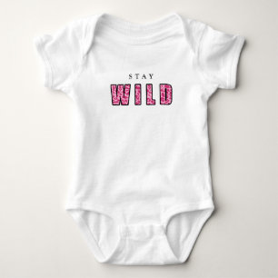 ben azelart stay wild baby bodysuit