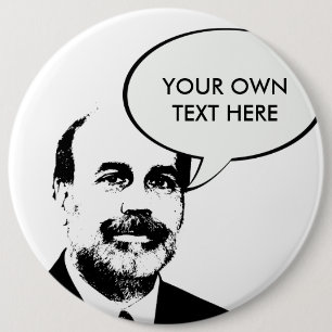 Ben Bernanke 6 Cm Round Badge