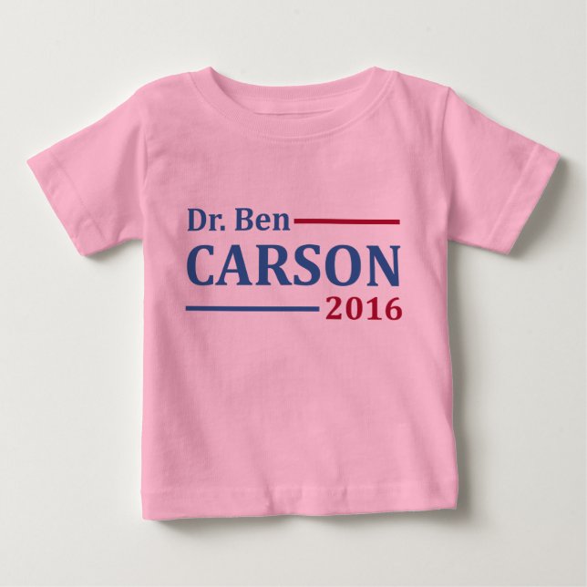 Ben Carson 2016 Baby T-Shirt (Front)