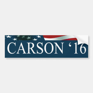 Ben Carson 2016 Bumper Sticker