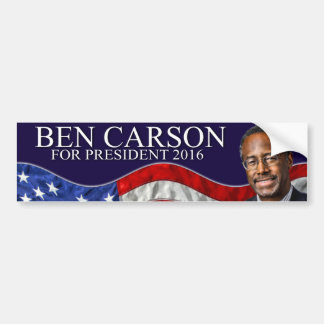 Ben Carson for President 2016 Bumper Sticker