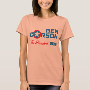 Ben Carson For President 2016 T-Shirt