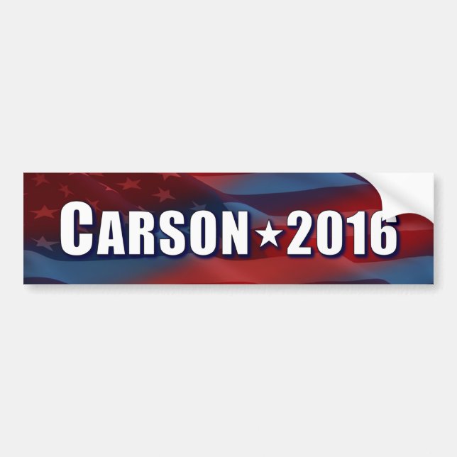 Ben Carson for President Bumper Sticker (Front)