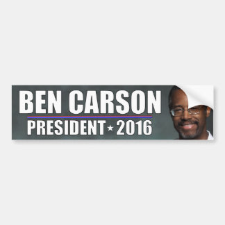 Ben Carson - President 2016 Bumper Sticker