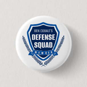 Ben Cobalt's Defence Squad Button