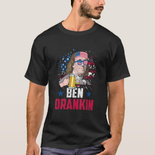 Ben Drankin 4th Of July Benjamin Franklin Men Wome T-Shirt