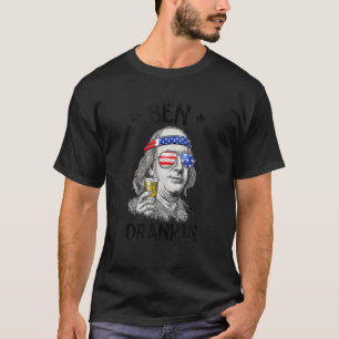 Ben Drankin 4th Of July Benjamin Franklin Men Wome T-Shirt