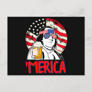 Ben Drankin Let's celebrate the joy of the 4th of Postcard