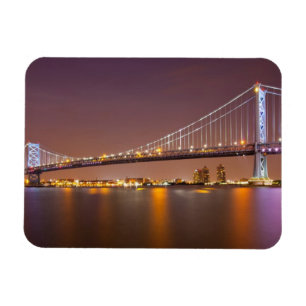 Ben Franklin Bridge Magnet