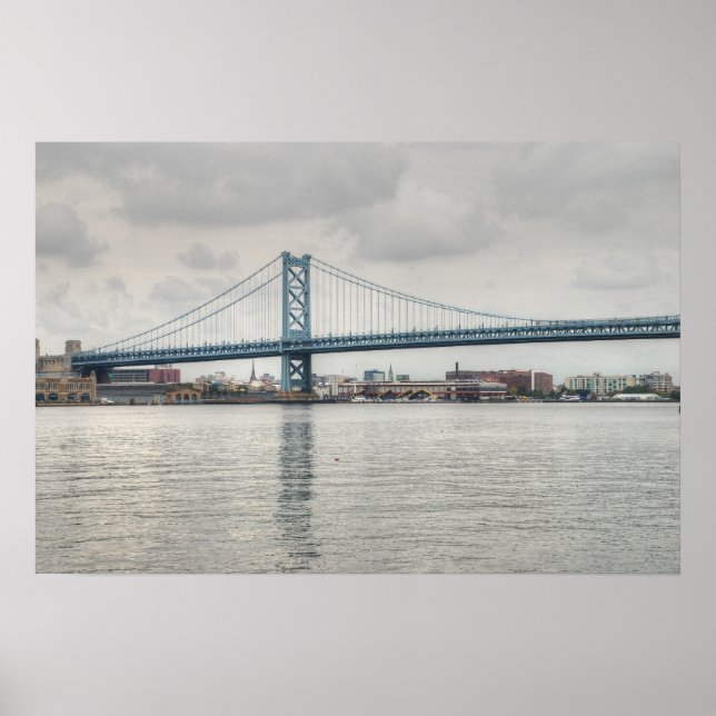 Ben Franklin Bridge Poster (Front)