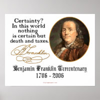 Ben Franklin - Certainty