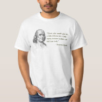 Ben Franklin on Liberty T-shirt