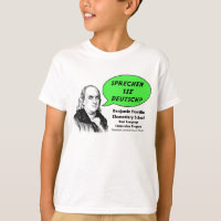 Ben Franklin speaks German