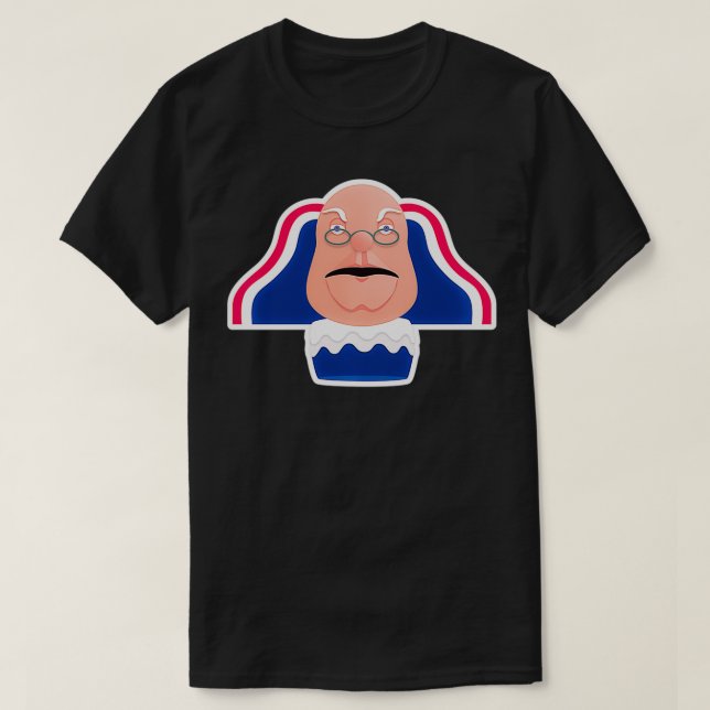 Ben Franklin Talking Head Pullover  (Design Front)