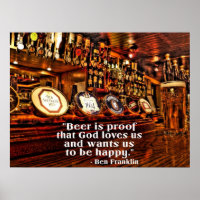 Ben Franklin's Famous Beer Quote