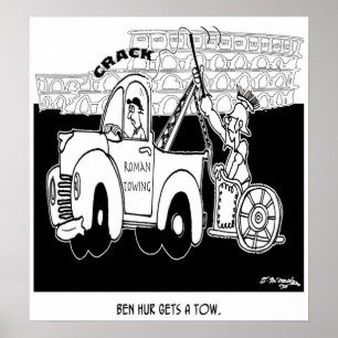 Ben Hur Gets a Tow Poster