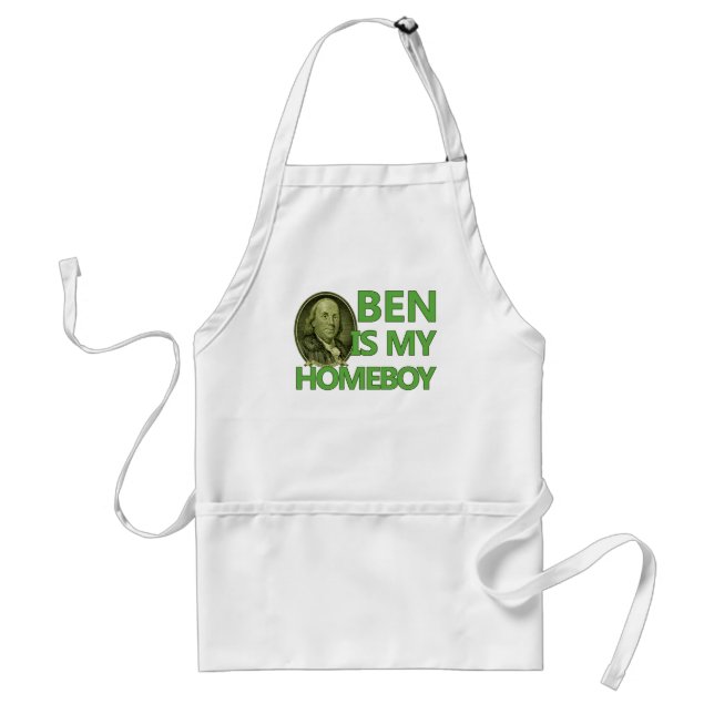 Ben Is My Homeboy Standard Apron (Front)