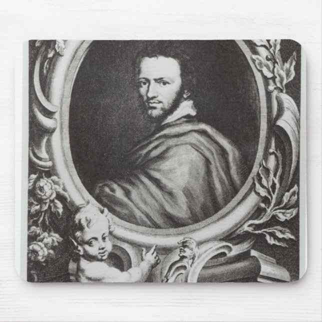 Ben Jonson  English playwright Mouse Pad (Front)