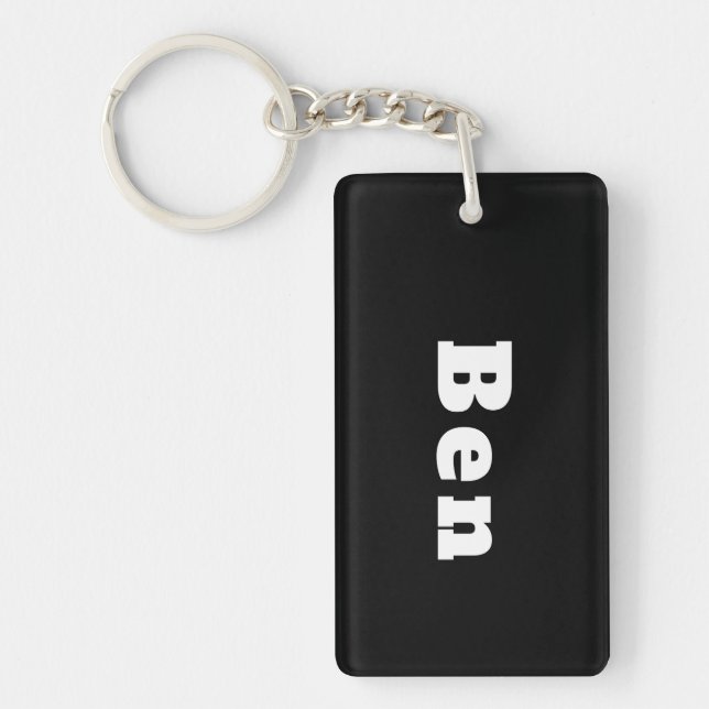 Ben Key Ring (Front)