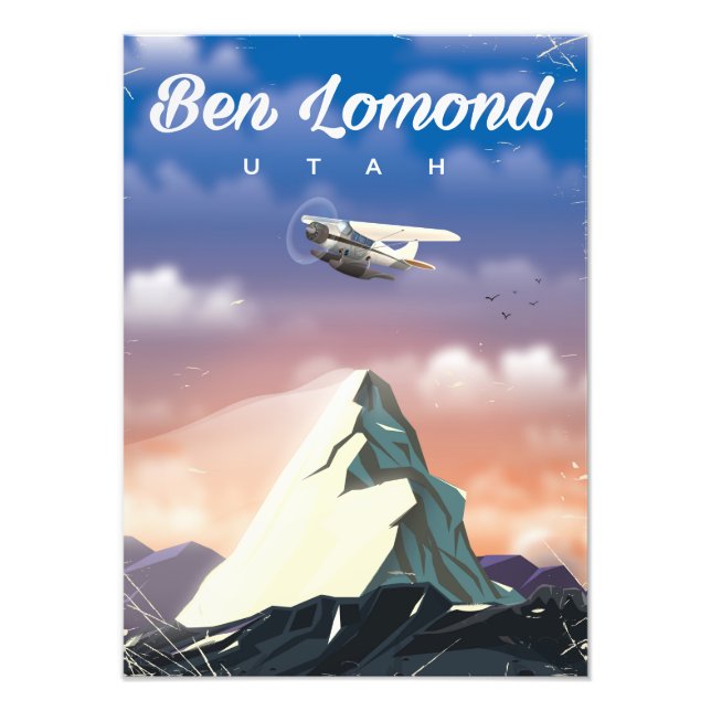 Ben Lomond,Utah travel poster (Front)