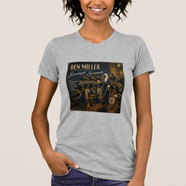 Ben Miller Orchestra Album: a Parody T-Shirt (Front)